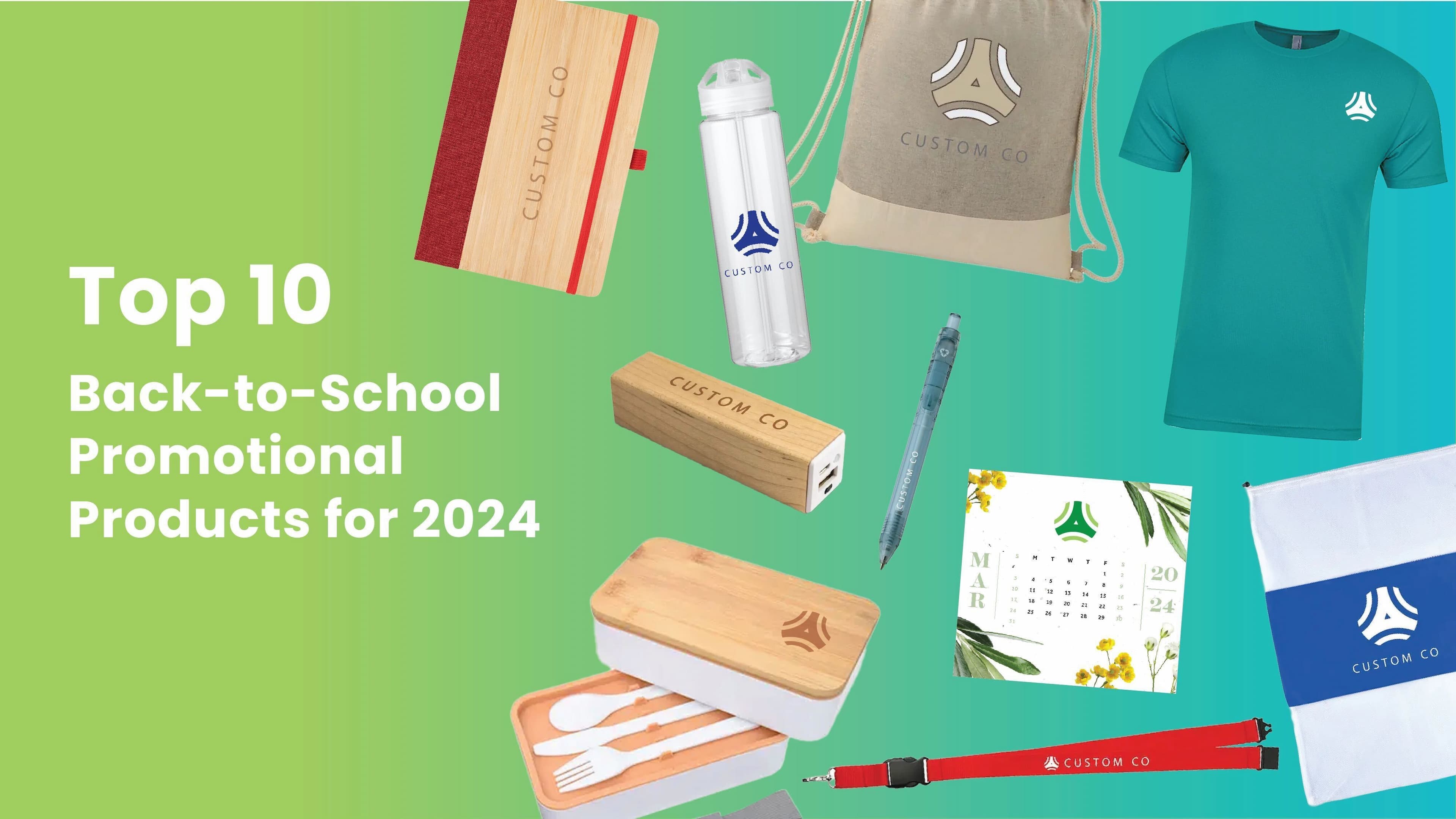 Top 10 Back-to-School Promotional Products for 2024